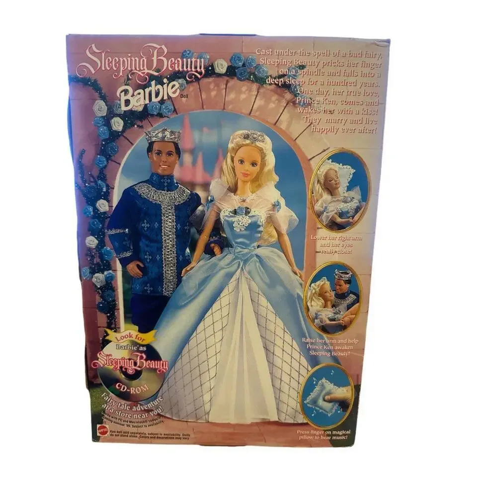 Barbie 1998 sleeping